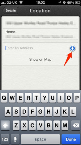 How to set a location based reminder on the iPhone