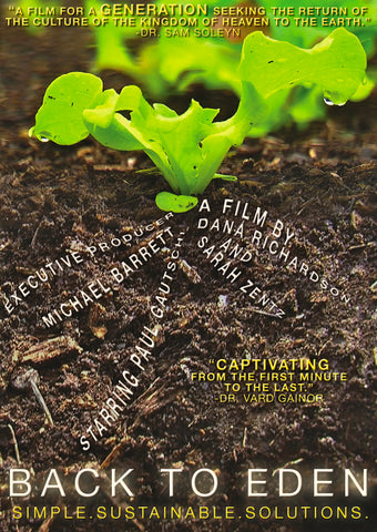 Back to Eden Gardening Movie DVD