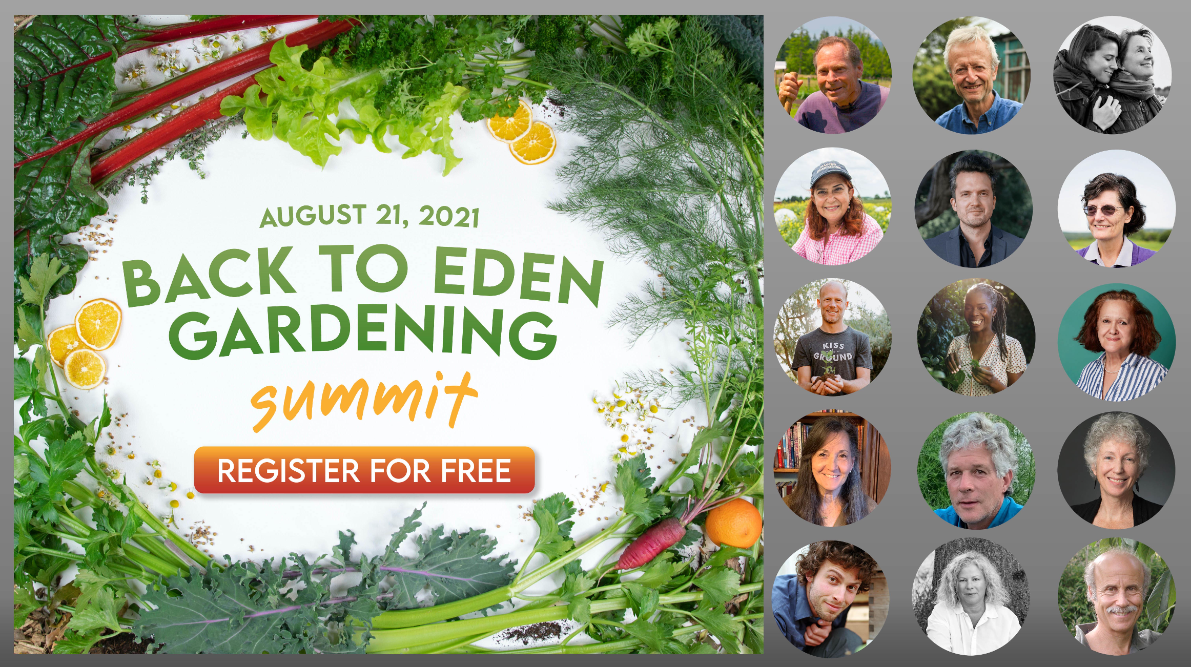 Back to Eden Gardening Summit