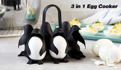 3 in 1 Penguin Egg Cooker – bibtic