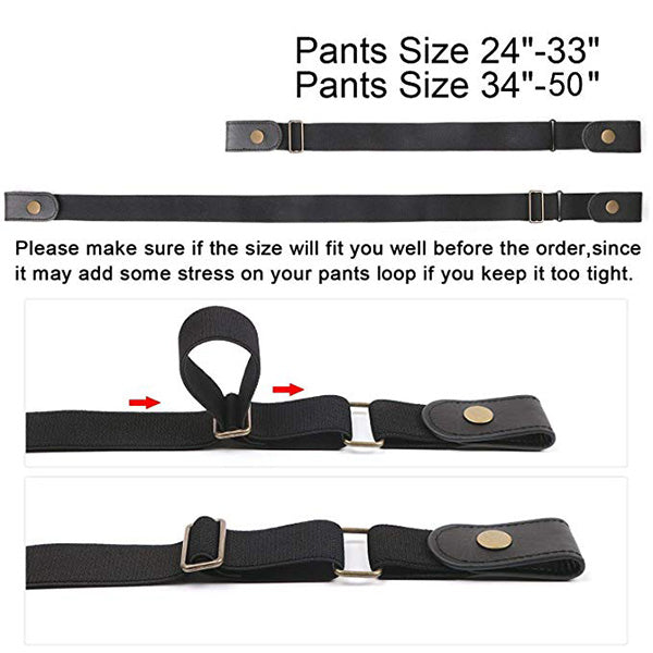 Buckle-free Invisible Elastic Waist Belts – reshline