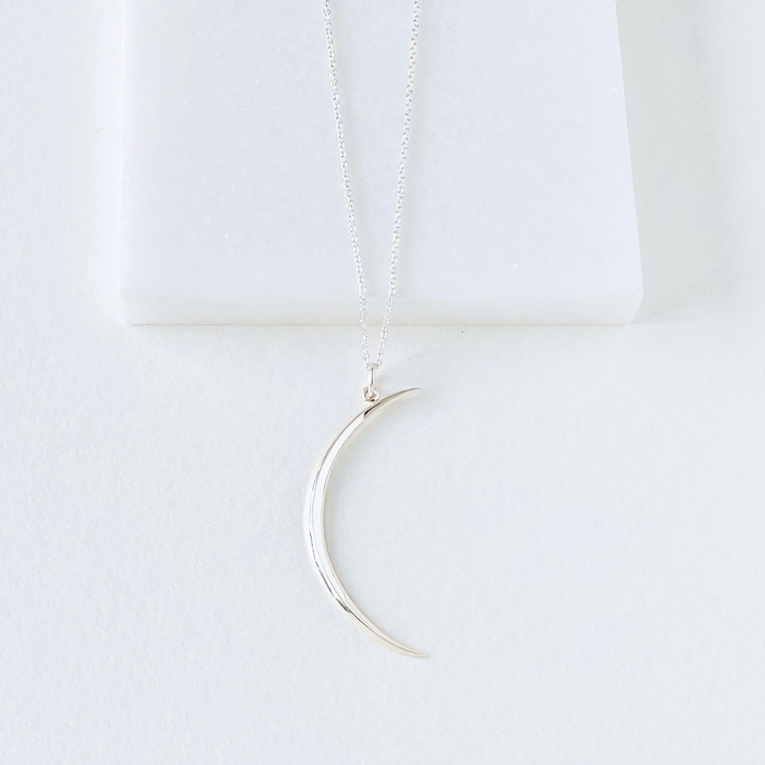 Moon Pendant Necklace