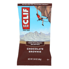 Load image into Gallery viewer, Clif Bar - Organic Chocolate Brownie - Case Of 12 - 2.4 Oz