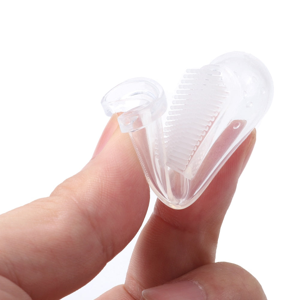 soft finger toothbrush