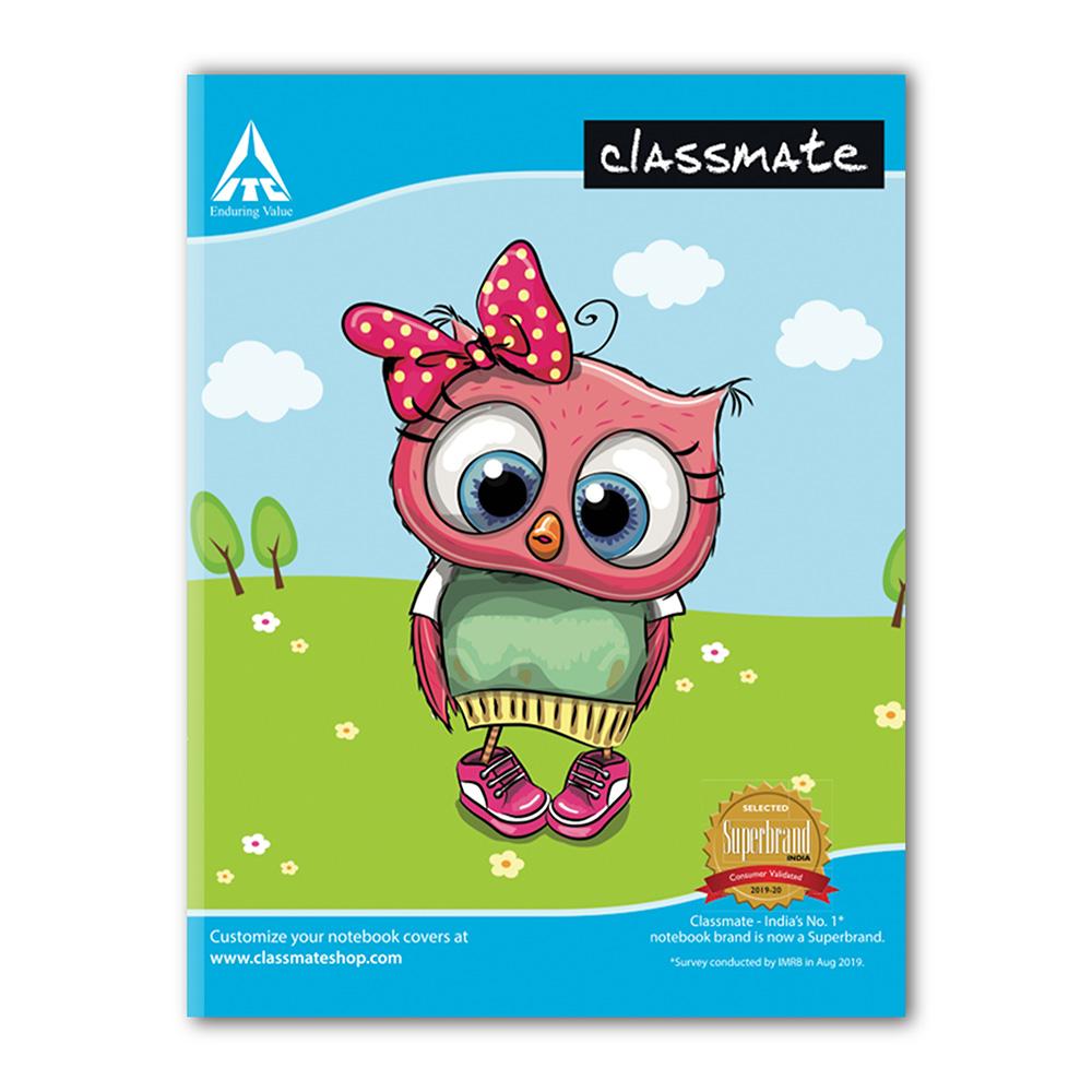 Classmate Notebook 190 Cm X 155 Cm 172 Pages Single Line Interl Itc Store 