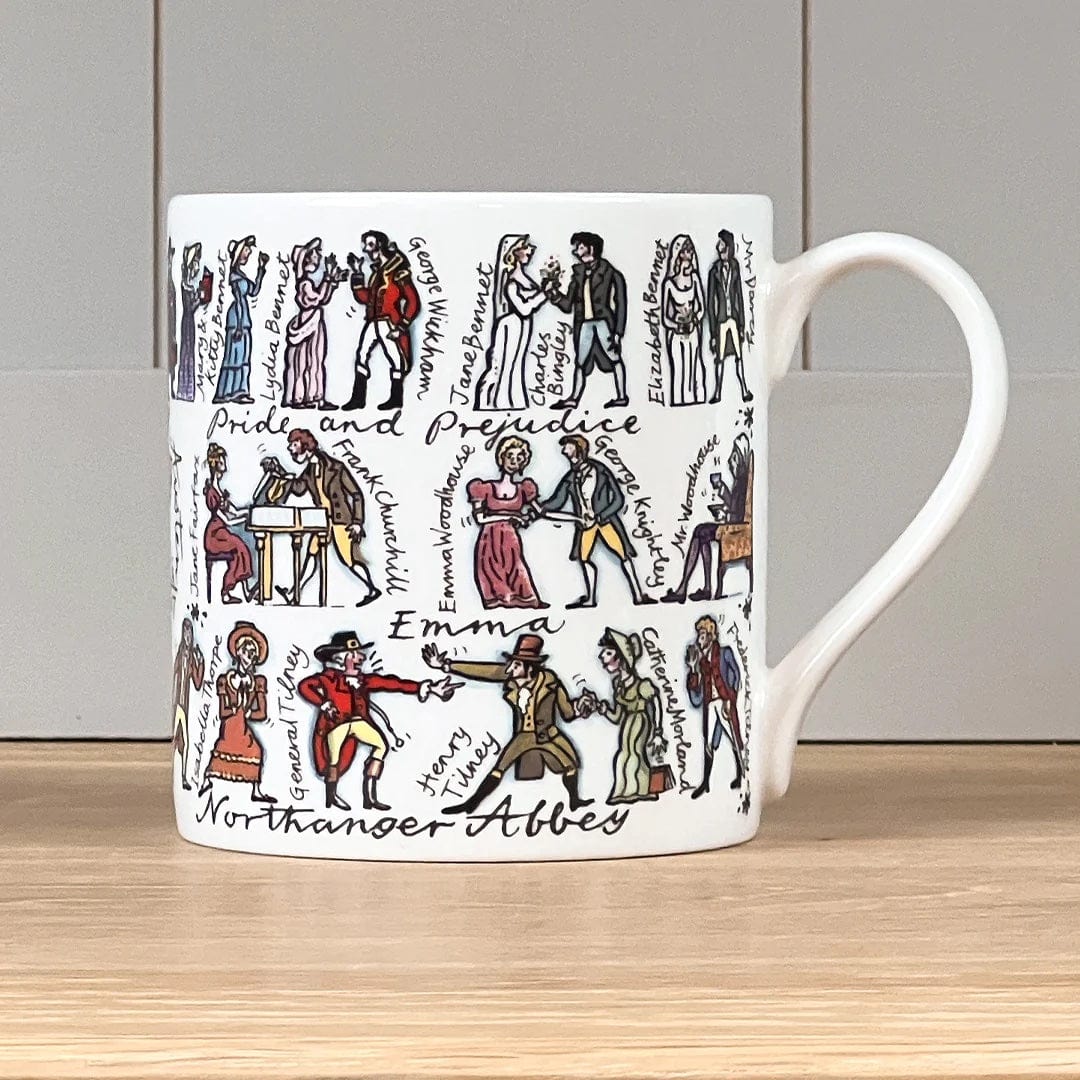 Jane Austen Heat-Transforming Mug