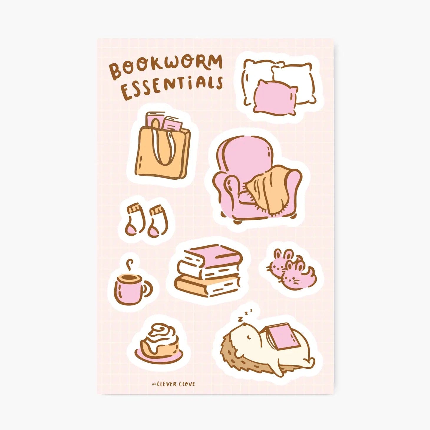 Bookworm Essentials Sticker Sheet