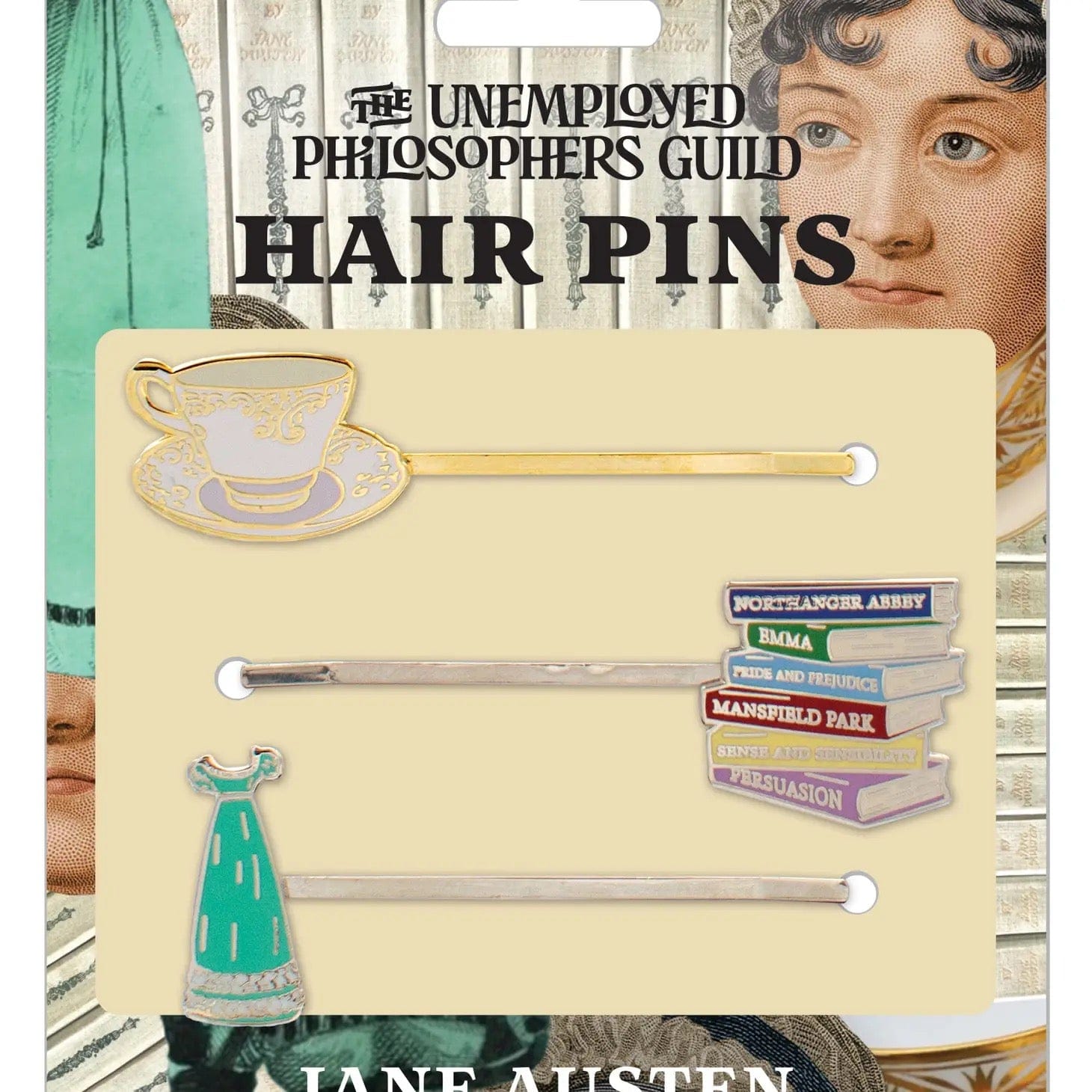 Jane Austen Hair Pins