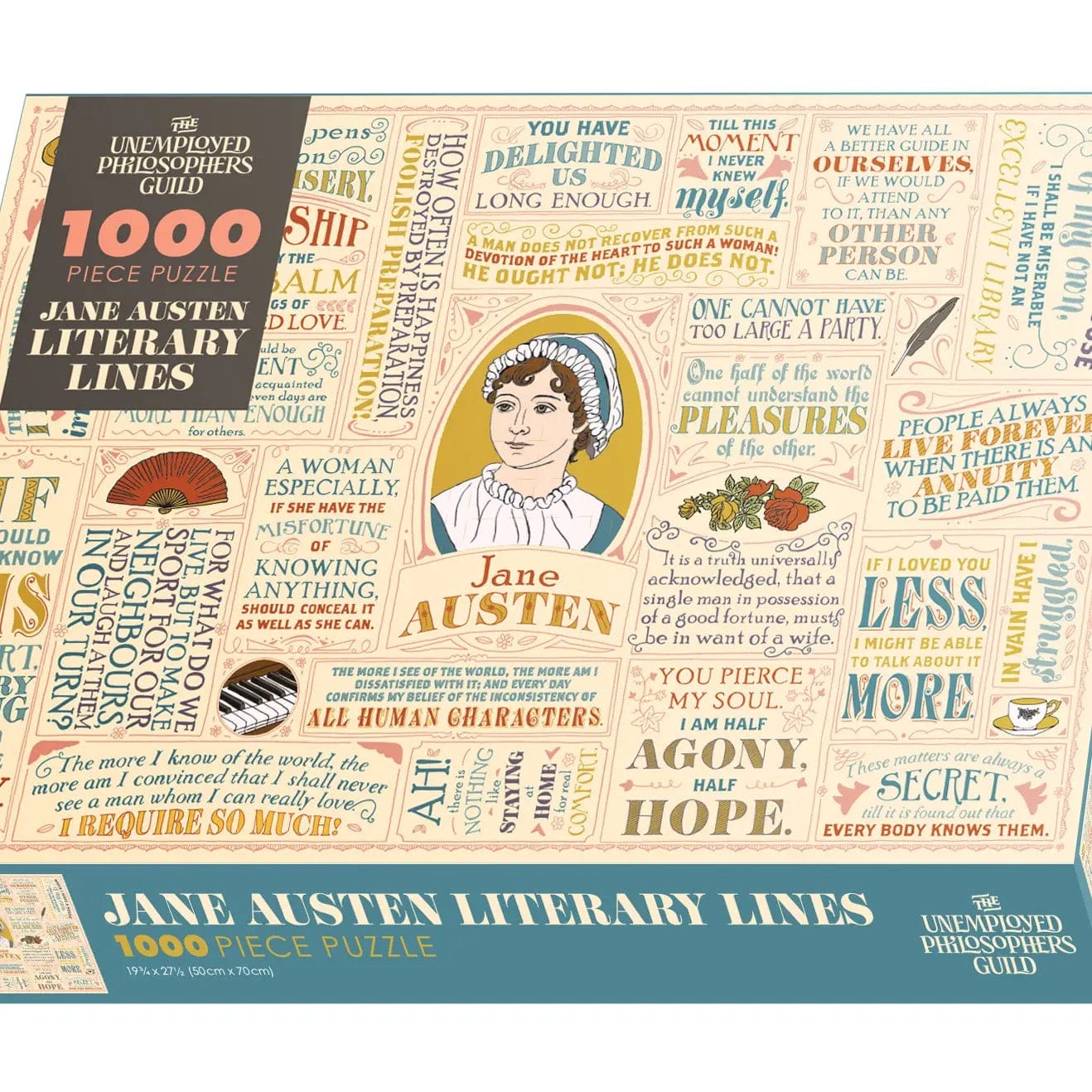 Jane Austen Literary Lines Puzzle