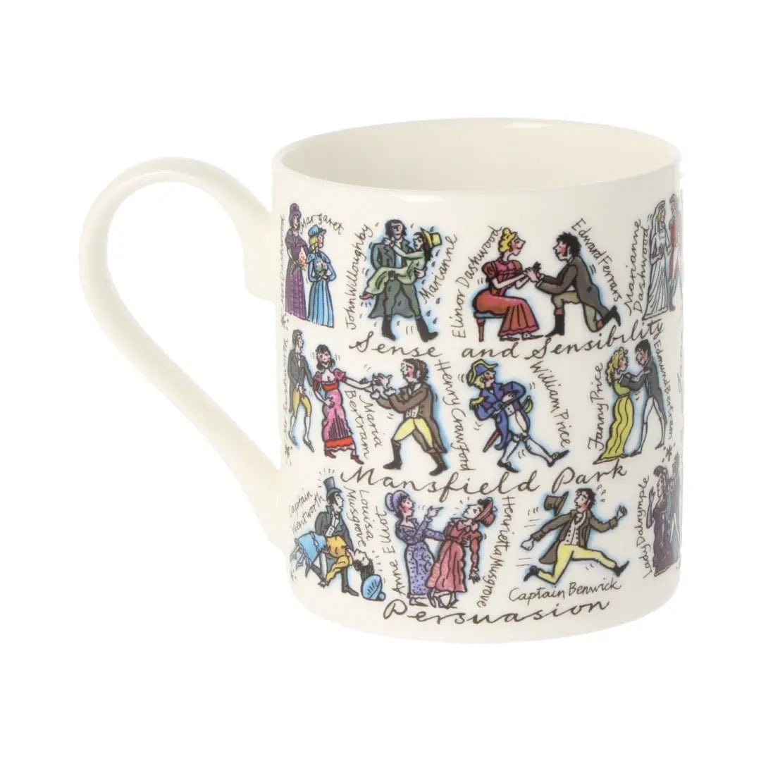 Jane Austen Heat-Transforming Mug