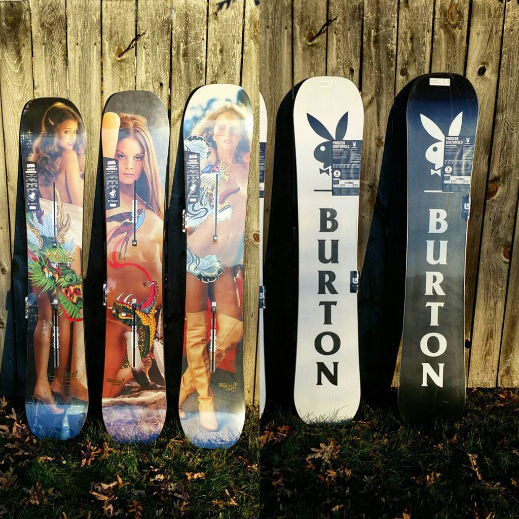 Burton x Playboy Process Centerfold Snowboard – People Skate and Snowboard
