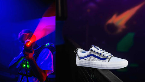 Alltimers X Vans Old Skool Sport Pro white Laser Tag Photo