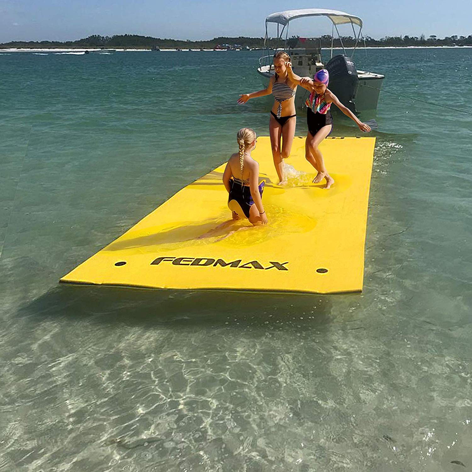 floating boat mat