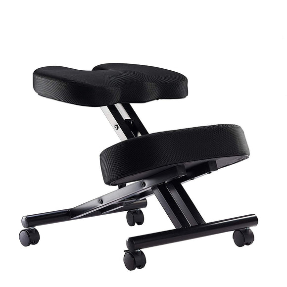 Kneeling Chair with Orthopedic Back Pain Seat, Helps Prevent Coccyx Pa