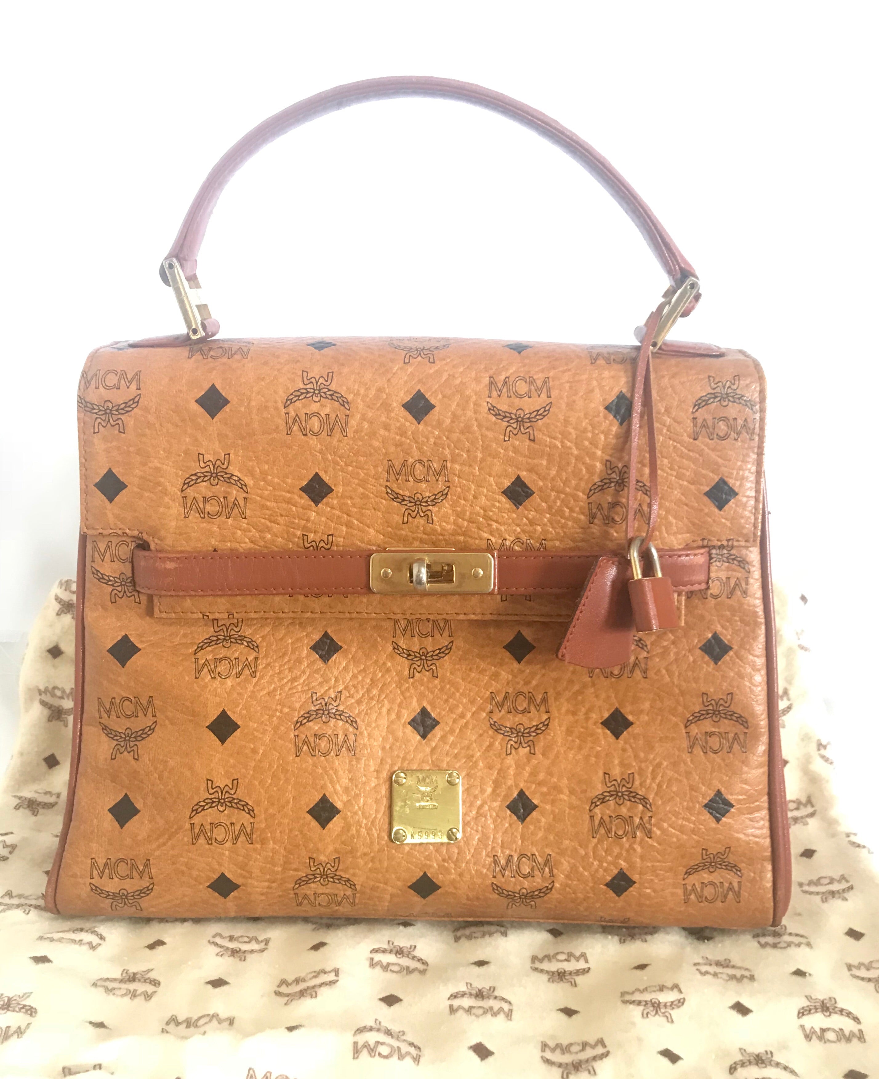 mcm kelly bag