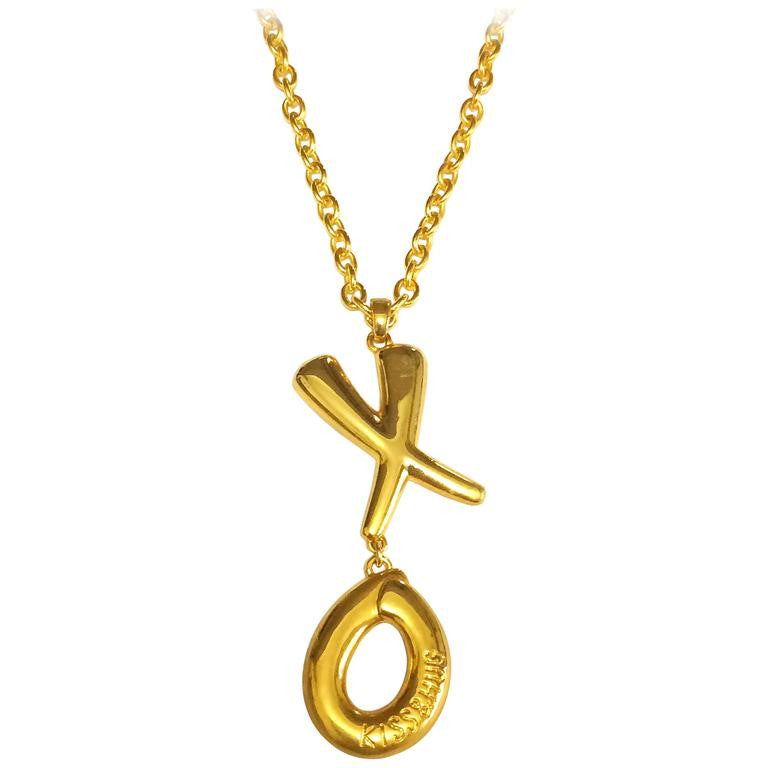 moschino chain necklace