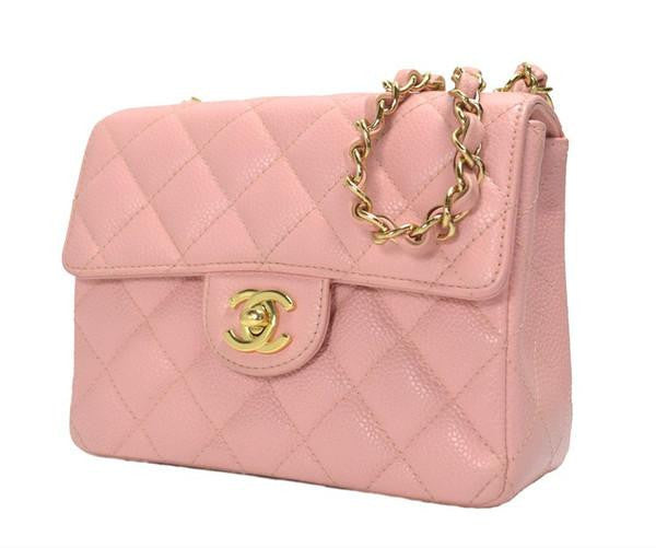 Vintage CHANEL milky pink caviar leather flap chain shoulder bag, clas –  eNdApPi ***where you can find your favorite designer  vintages.....authentic, affordable, and lovable....