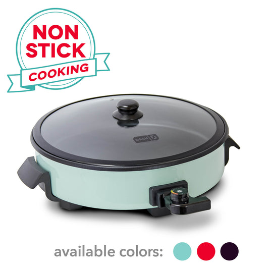 DASH Deluxe Everyday Electric Griddle - Aqua - Bed Bath & Beyond