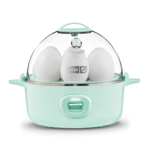 Dash DEC012BK Deluxe Rapid Egg Cooker Electric for for Hard Boiled