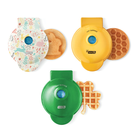 Mini Maker 3-Pack Gift Set Mini Waffle Maker – TekDukan