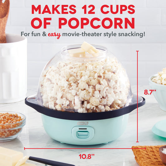 DASH DSSP300 Smartstore Stirring Popcorn Maker Instruction Manual