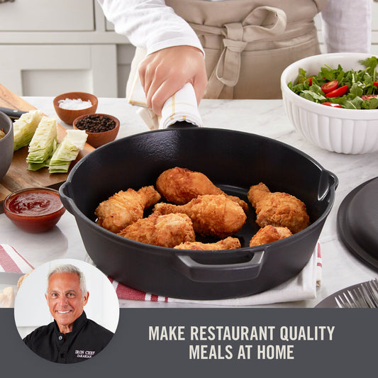 12 Non-Stick Cast Iron All Purpose Pan — Shop Geoffrey Zakarian