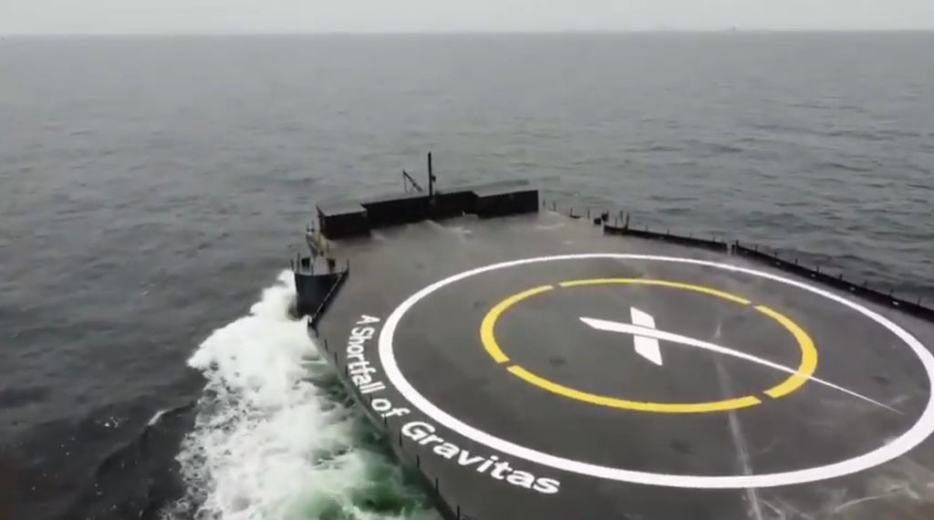 Elon Musk Shows Off New SpaceX Falcon 9 Autonomous Droneship -'A Shortfall Of Gravitas'