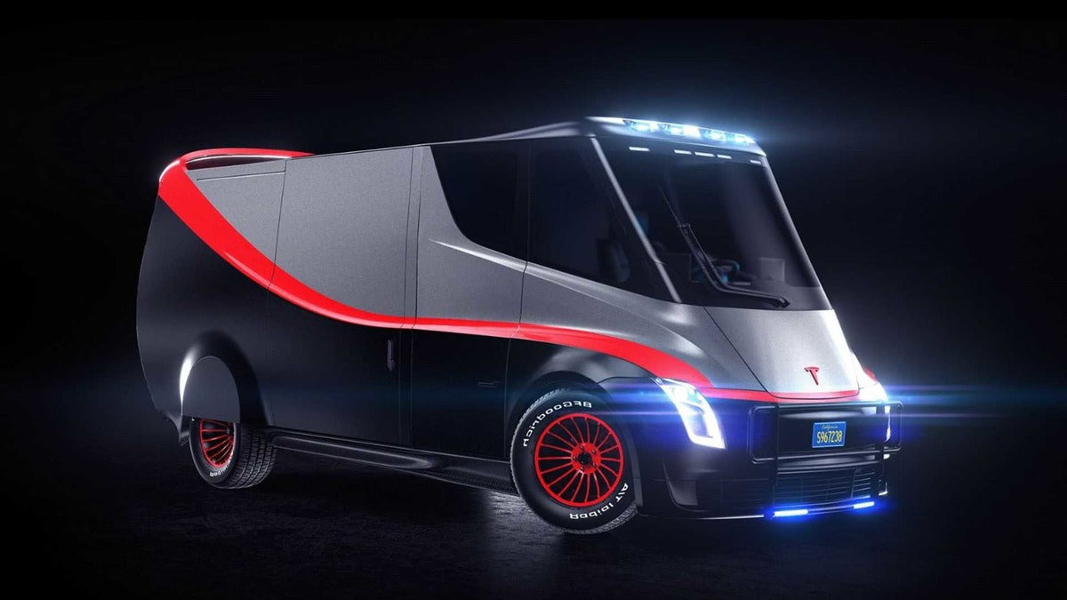 tesla van