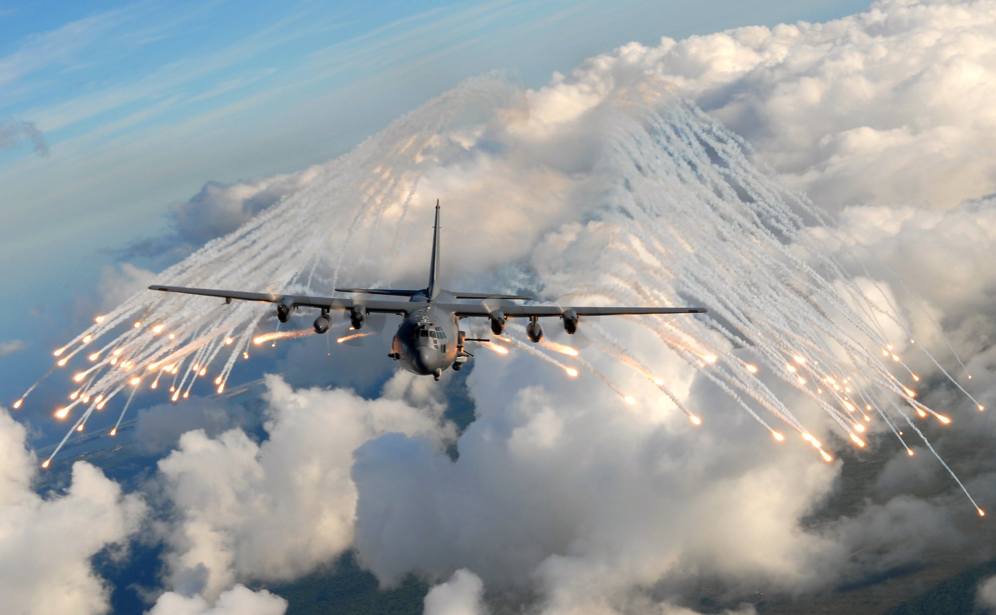 the most powerful gunship in the us air force!