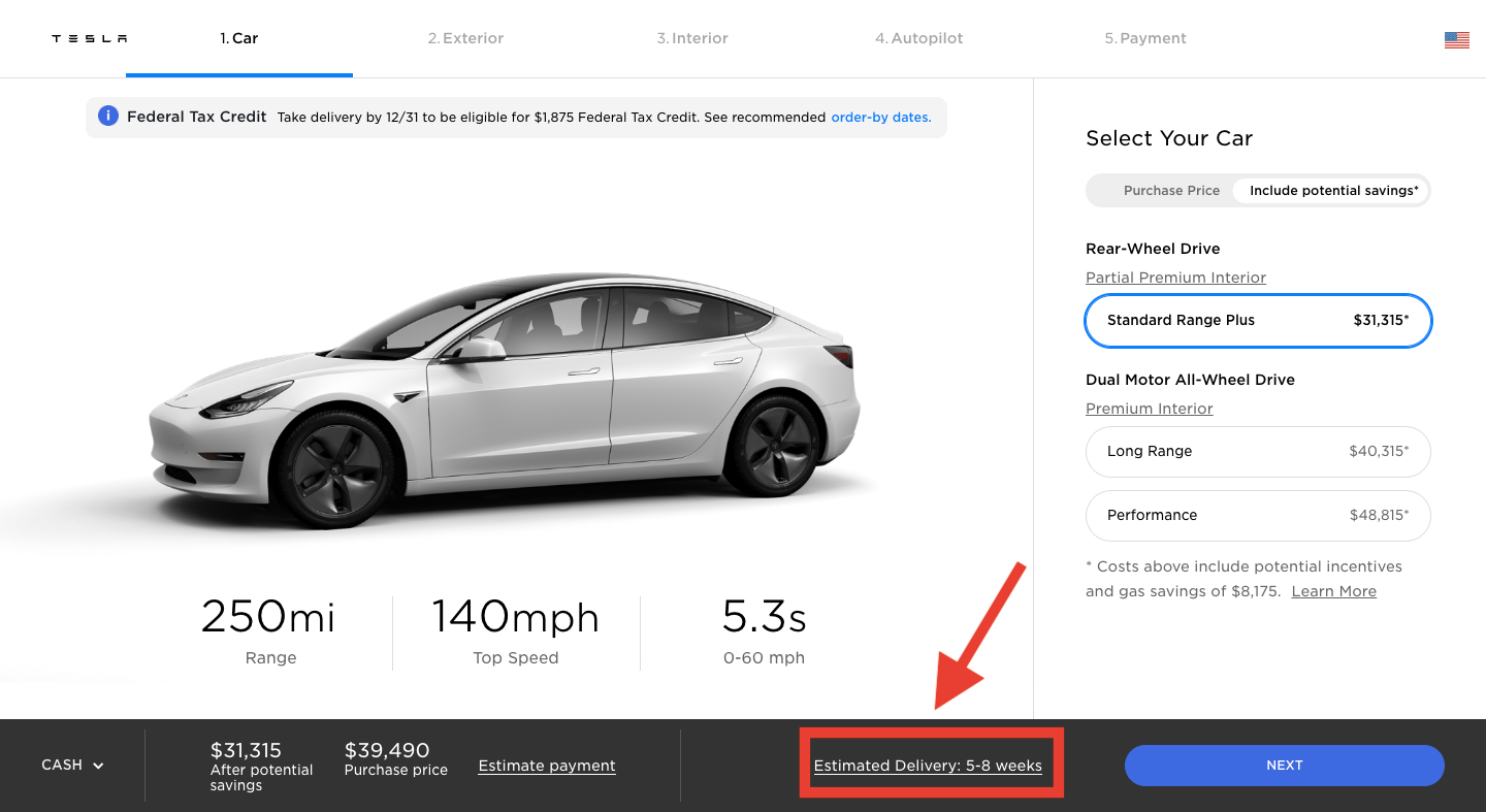 Tesla Model 3 Could Be Sold Out In The Usa For The Rest Of 2019