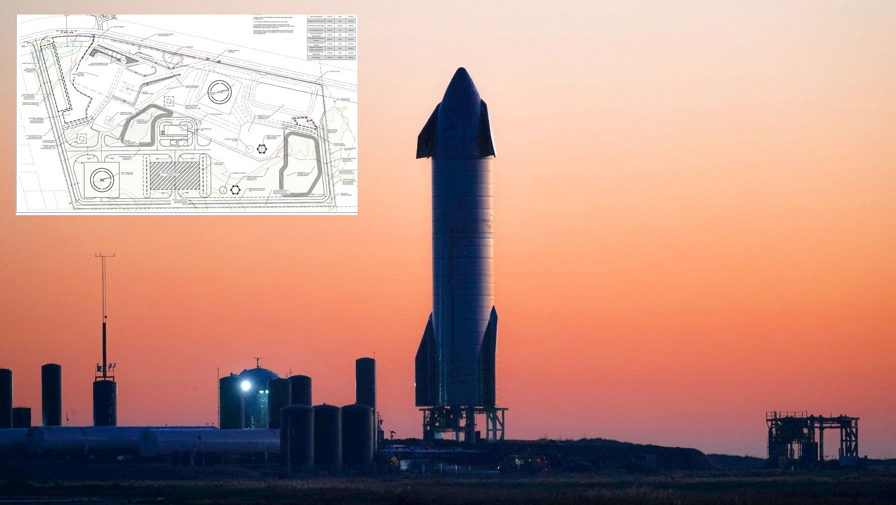Detailed Map Shows SpaceX Plans For The South Texas Starship Launch Si