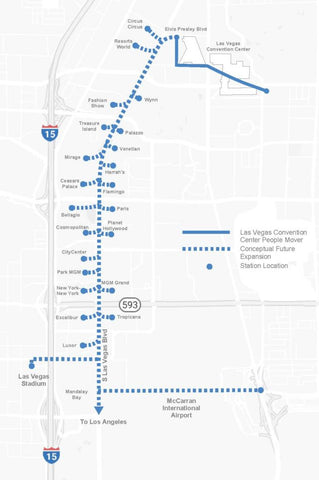 Vegas Loop at Las Vegas Convention Center