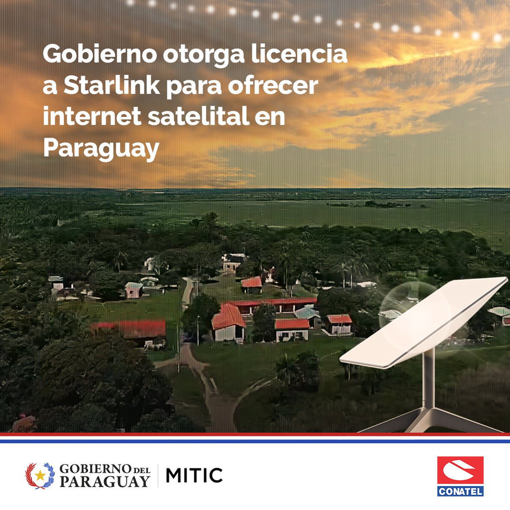 Paraguay President Santiago Peña Announces SpaceX Starlink Is Availabl