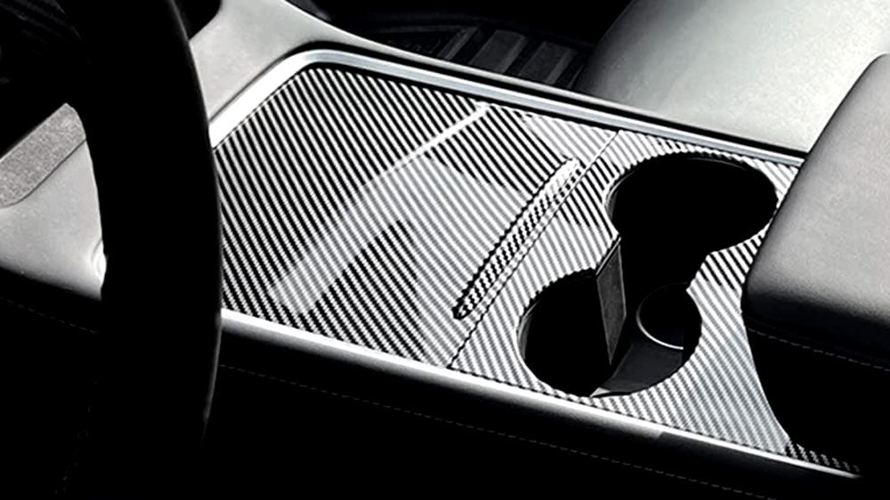 Spigen Rear Center Console Storage Box (Carbon Edition) Designed for Tesla  Model Y 2023-2021