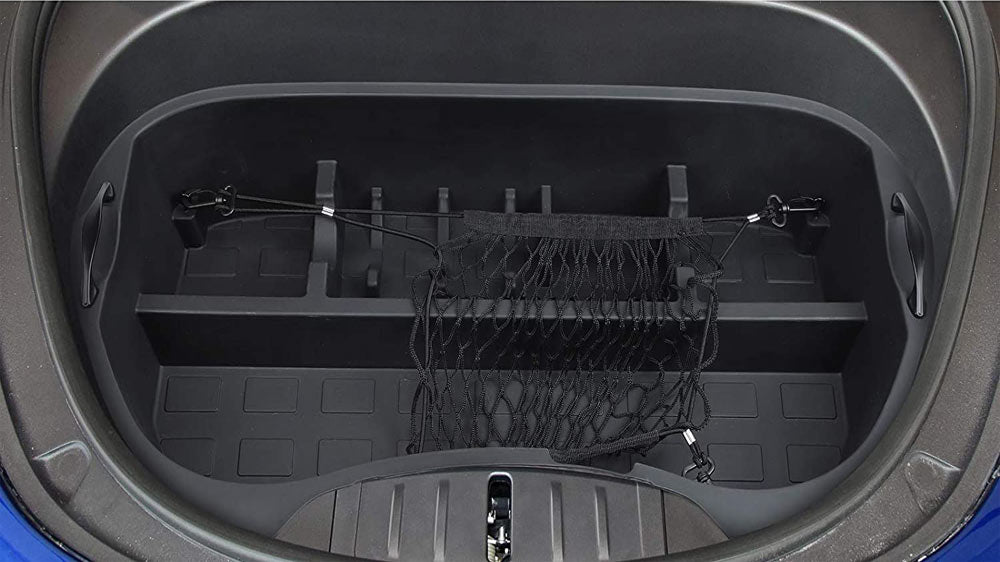 Rear Trunk Side Divider Board, Trunk Organizer Adhesive Clapbaord Baffle  Divider Accessories For Model 3 Model Y, Easy To Install