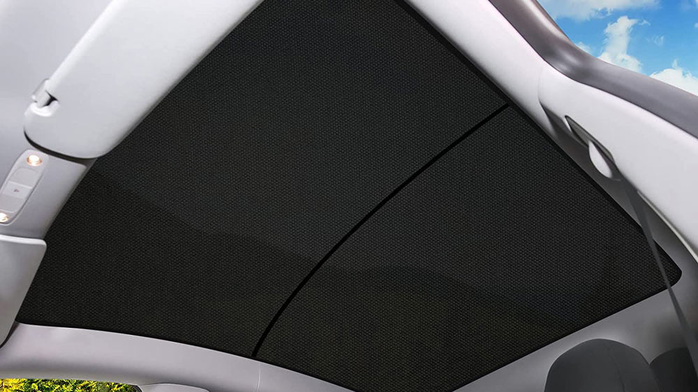 Sonnenschutzelement Tesla Model S - durchgehendes Glasdach - 2