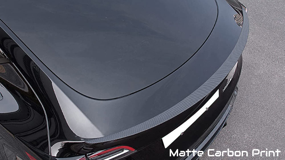 Tesla Model Y DTM Carbon Fiber Trunk Spoiler