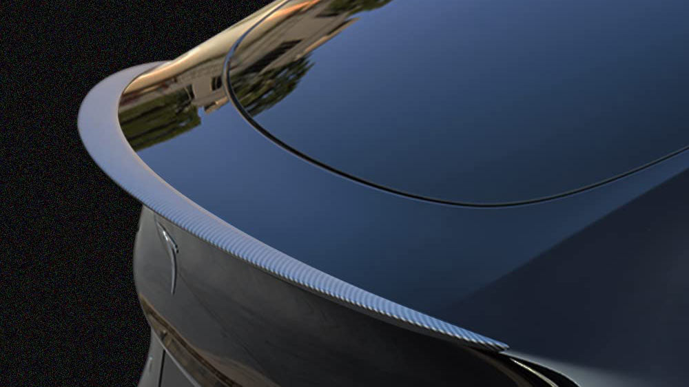 Spoiler arrière (ABS + revêtement) - Tesla modèle 3 - Torque Alliance