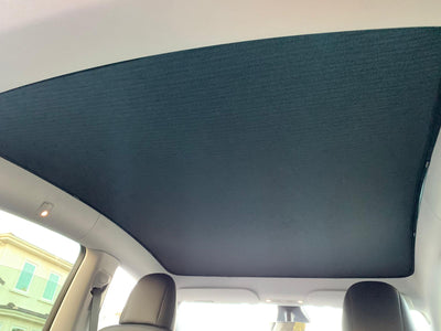 tesla model y glass roof uv protection