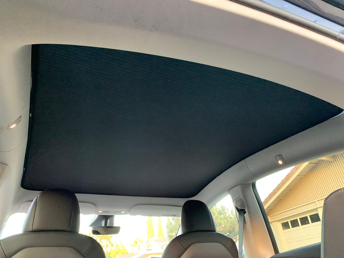 Tesla Model Y Sunshade (Glass Roof) TESMANIAN