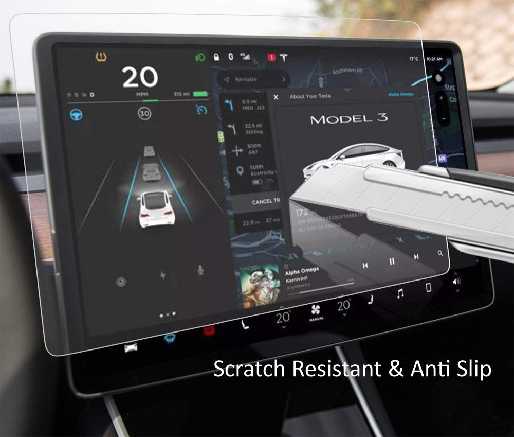 Für Tesla Modell 3 Modell y 2021 2022 Bildschirm Visier rahmen Navigations  schutz Navigations bildschirm Sonnenschutz Modifikation - AliExpress