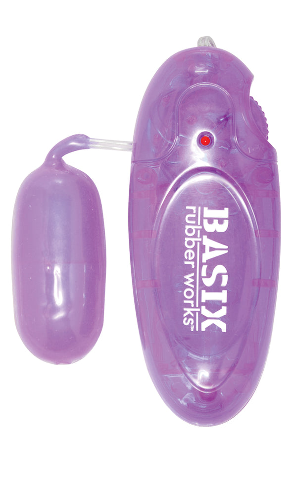 Basix Rubber Works Jelly Egg Purple Geaux Romeo 7864