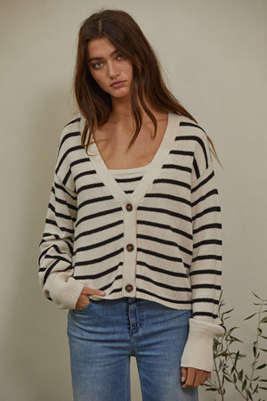 Stella Stripe Cardigan