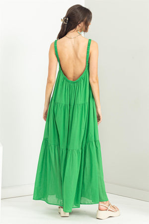 Natural Charm Maxi Dress