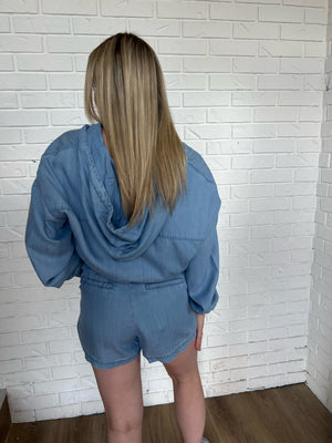 Slinky Jean Shorts