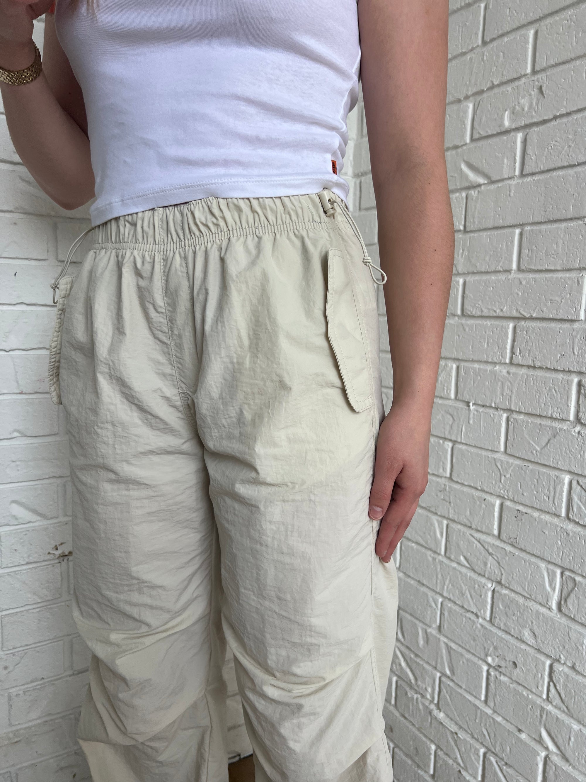 Loose Fit Parachute Pants