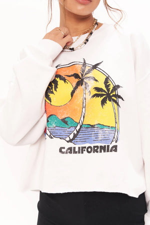 Cropped Cali Sweatshirt