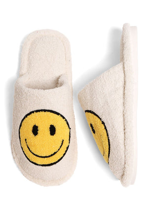 Smiley Face Slippers