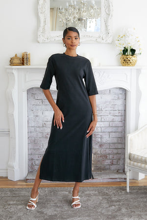 Joanna Sweatshirt Midi Dress