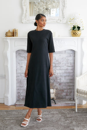 Joanna Sweatshirt Midi Dress